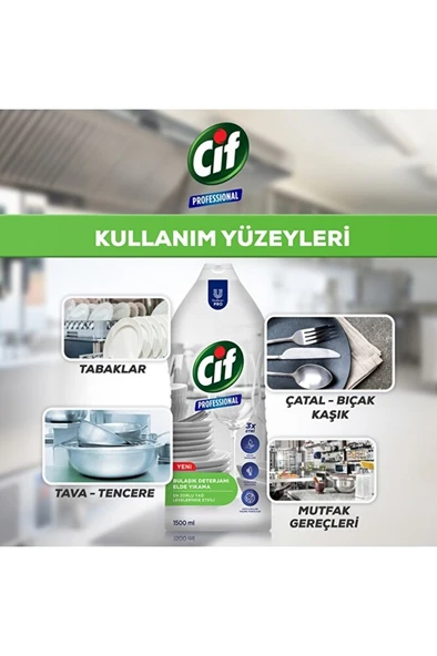U-pro Elde Bulaşık Deterjanı 1500ml - Resim 4