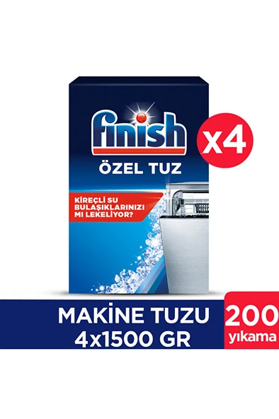 FİNİSH Bulaşık Makinesi Özel Tuz 1500 Gr x 4 ürün görseli 1