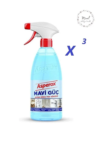 Ultra Mavi Güç Kireç Ve Pas Sökücü 1lt X3 Adet ürün görseli 1