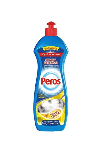 Peros Bulaşık Deterjanı Sıvı 750ml limon Bulaşık Deterjanı ürün görseli 1