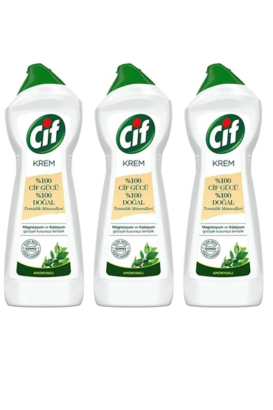 Krem Amonyaklı 3 Adet X 500 ml ürün görseli 1