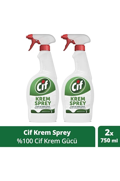 CİF Krem Sprey 750ml X 2 ürün görseli 1