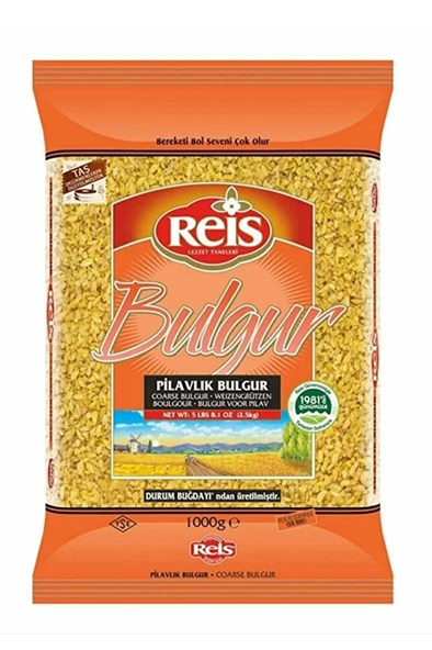 Reis Pilavlık Bulgur (1000gr) - Resim 4