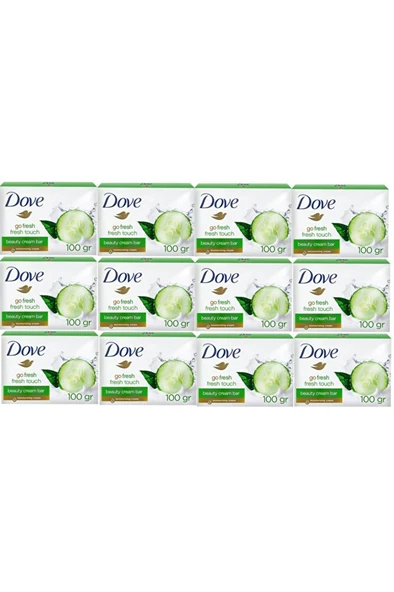 Cream Bar Fresh Touch Katı Sabun 90 Gr X 12 Adet ürün görseli 1