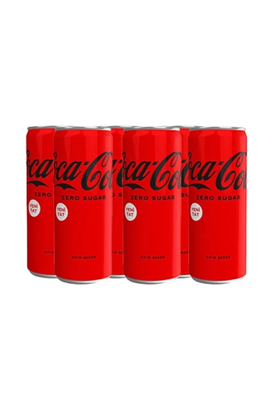 COCA COLA Zero Sugar 6 X 250 Ml 5 * Adet ürün görseli 1