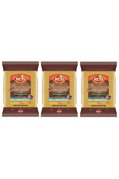 Reis Köftelik kısırlık Bulgur 1 Kg X 3 Adet (3 Kilogram) ürün görseli 1