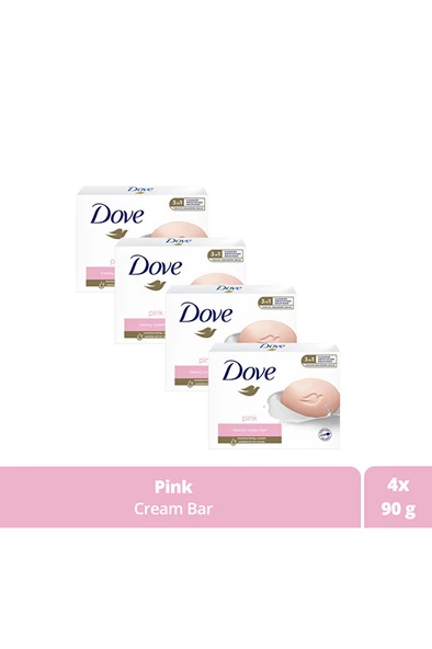 Cream Bar Pink 90gr X 4 Adet ürün görseli 1
