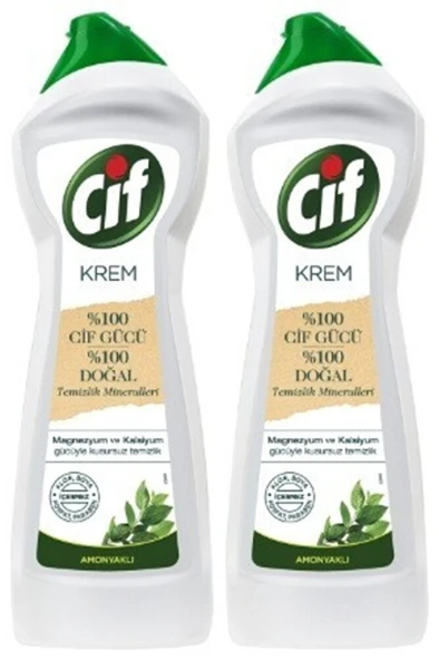 CİF Amonyaklı Krem Temizleyici  750 ml 2 Adet ürün görseli 1