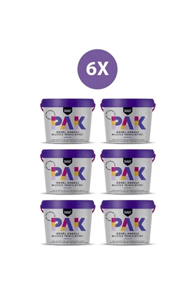 SELSİL Pak Genel Amaçlı Mucize Temizleyici Krem 500 Gr (6 Adet) ürün görseli 1