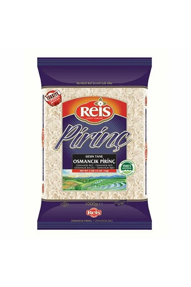 Reis Osmancık Pirinç 1 Kg ürün görseli 1