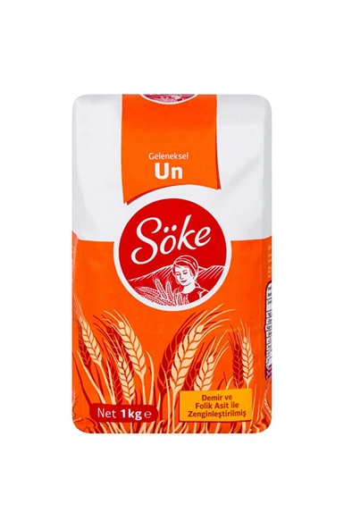 SÖKE Un Geleneksel Buğday Unu 1 Kg. ürün görseli 1