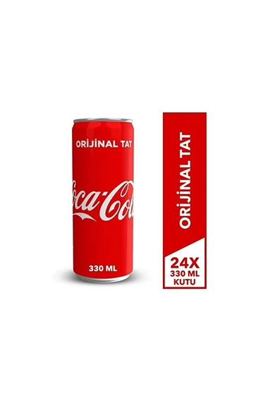 COCA COLA 330 ml, 24'lü Paket ürün görseli 1