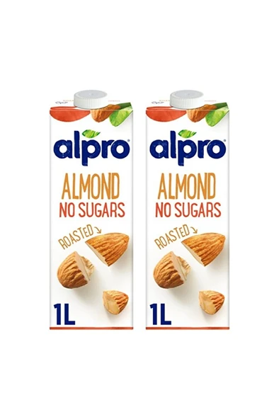 ALPRO Şekersiz Badem Sütü 2 X1 Lt ürün görseli 1