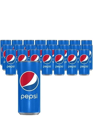 PEPSİ 250 ml Kutu 24'lü ürün görseli 1