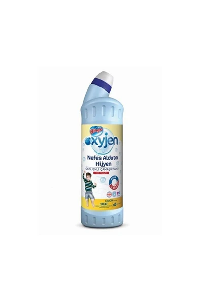 12'li Bingo Çamaşır Suyu Oxygen 750ml. Limon Kokulu EMH ürün görseli 1