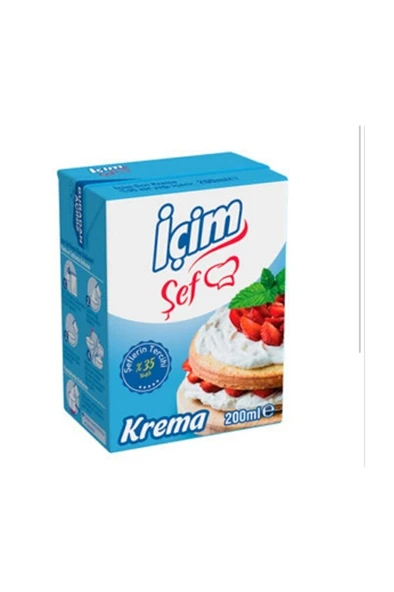İÇİM Krema Şef Krema 200 Ml ürün görseli 1