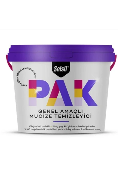 Pak Genel Temizleyici - Ayakkabı Temizleyici - Çaydanlık Tencere Temizleyici 3 Adet 500 Gram ürün görseli 1