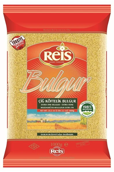 REİS Çiğ köftelik Bulgur 1 kg ürün görseli 1