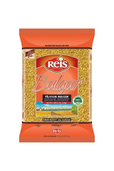 Reis 1kg Pilavlık Bulgur 5 Adet ürün görseli 1