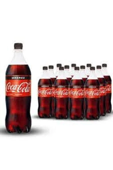 Coca Cola 1 Litre X 12 Adet - Resim 2