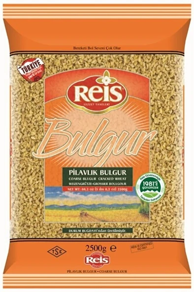 Reis Pilavlık Bulgur 2,5 kg ürün görseli 1