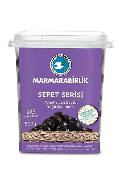 Sepet Serisi Siyah Zeytin 2xs 800 Gr ürün görseli 1