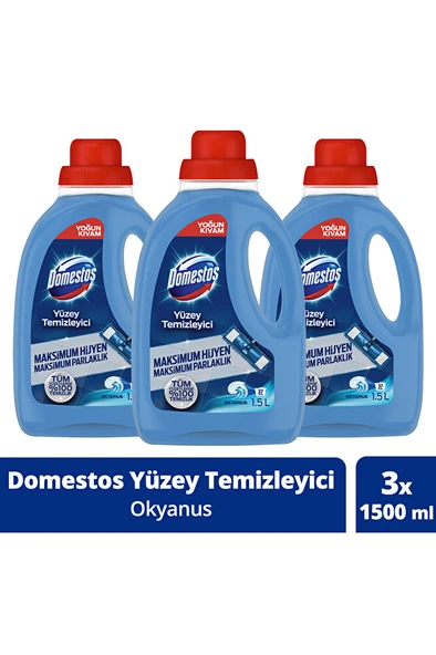 Yüzey Temizleyici Okyanus 1500 ml 3 Adet ürün görseli 1