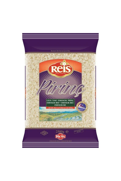 Reis Osmancık Pirinç 2,5 Kg ürün görseli 1