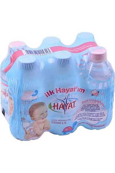 HAYAT BEBEK SUYU Doğal Mineralli Bebek Suyu 24 Lü * 330 Ml ürün görseli 1
