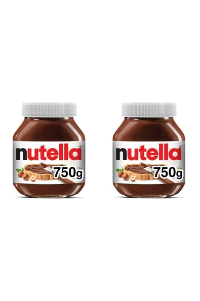 Kakaolu Fındık Kreması Cam Kavanoz 2 X 750 gr ürün görseli 1