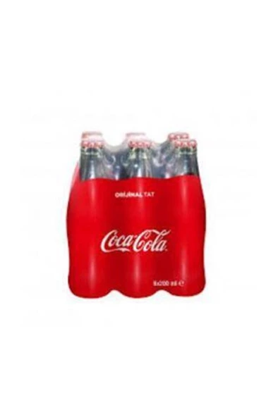 COCA COLA Cam Şişe 200 ml 6'lı - Resim 2