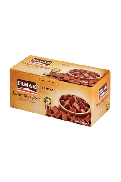 Irmak Kahverengi esmer Küp Şeker 500 G ürün görseli 1