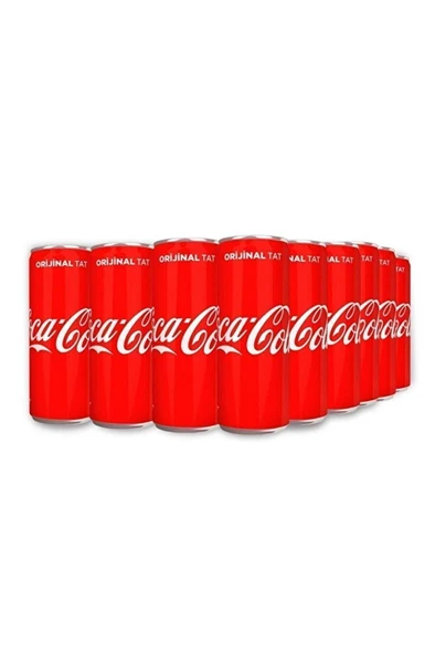 COCA COLA 24'LÜ KUTU KOLA 330ML ürün görseli 1
