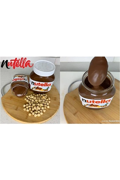 NUTELLA 750 Gr X12 - Resim 2
