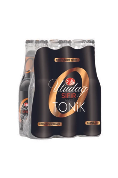 ULUDAĞ Sıfır Kalori Tonik 6x250 Ml 5 Adet ürün görseli 1