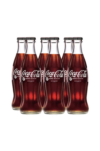 COCA COLA Cam Zero Sugar 6 X 250 Ml 5 * Adet ürün görseli 1