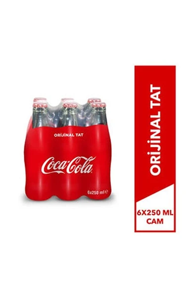 Coca Cola Şişe 250 ml ürün görseli 1