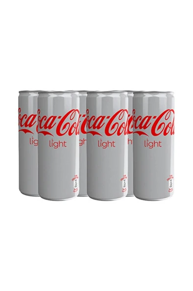 COCA COLA Light 6 X 250 Ml 5 * Adet ürün görseli 1