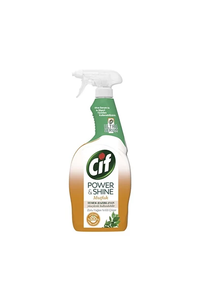 CİF Power & Shine Mutfak Sprey Temizleyici 750 Ml ürün görseli 1