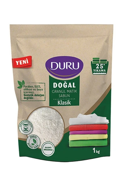 DURU Doğal Kaynaklı Granül Sabun Klasik 1 kg ürün görseli 1