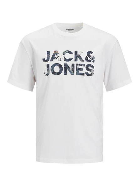 Jack Jones Ebran Logo Erkek Tişört 12268127 ürün görseli 1