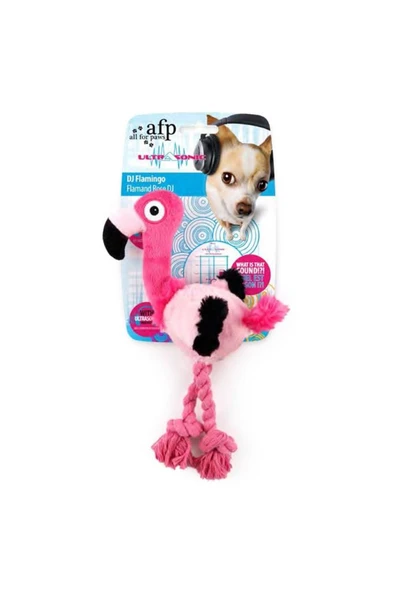 AFP Köpek Oyuncağı Ultrasonik Flamingo 27x22x9 cm ürün görseli 1