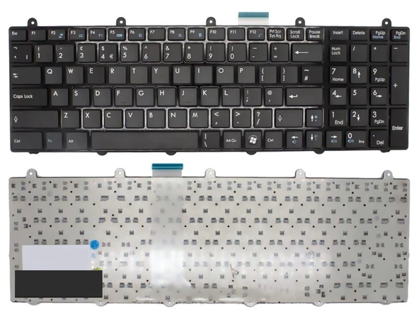 Monster Tulpar T5 V1.1.1 Notebook Klavyesi, Laptop Tuş Takımı (Siyah TR) ürün görseli 1