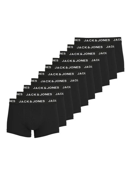 Jack Jones Solıd 10 Lu Paket Erkek Boxer 12189937 ürün görseli 1