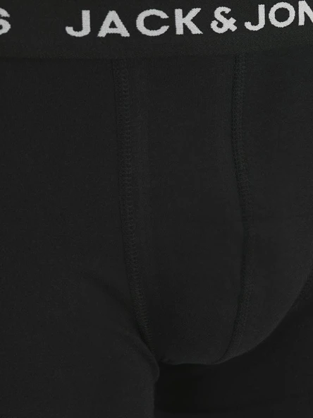 Jack Jones Solıd 10 Lu Paket Erkek Boxer 12189937 - Resim 5