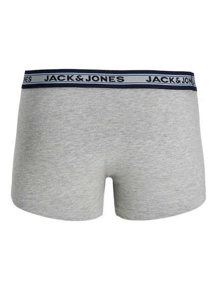 Jack Jones Solıd 10 Lu Paket Erkek Boxer 12189937 - Resim 3