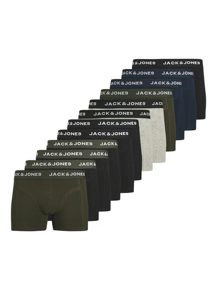 Jack Jones Benja 12 Li Paket Erkek Boxer 12285469 ürün görseli 1