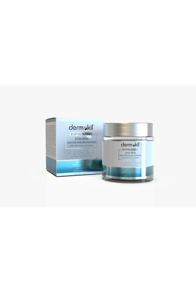 Dermokil Peeling Etkili AHA+BHA+Niacinamide Enzim Toz Peeling 50 gr ürün görseli 1