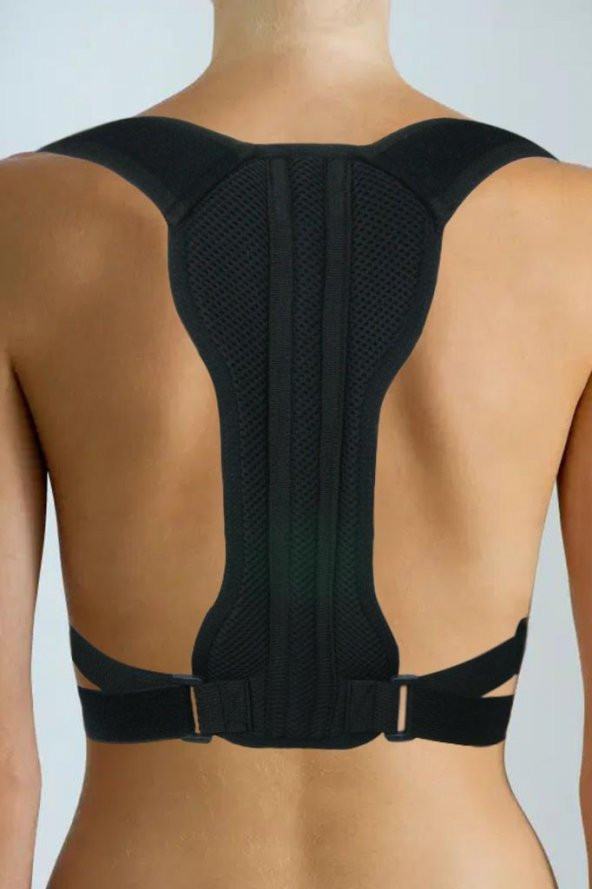 Kamburluk Önleyici Yeni Model Balenli Spor Dik Duruş Korsesi Bel Omuz Sırt Kemeri Aparatı ürün görseli 1