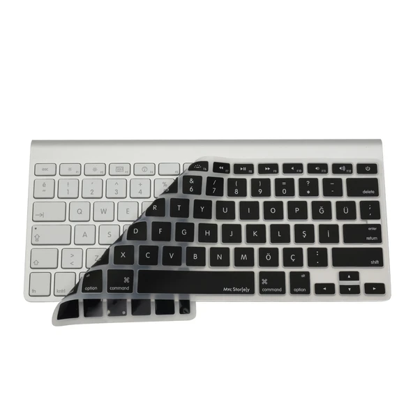 Apple Magic Keyboard A1314 A1242 Türkçe Q Klavye Koruyucu – Ultra İnce Silikon Kaplama ürün görseli 1